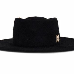 Black Wide-Brim Hat